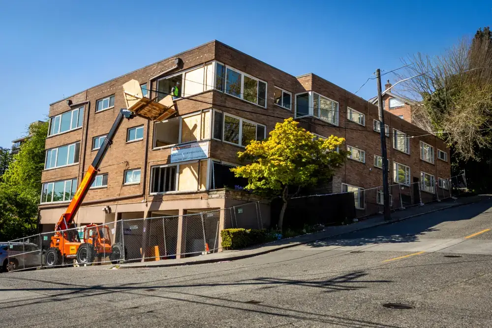 Royal Anne Apartments Seattle full interior renovation by Construction Expeditors in Puyallup, WA