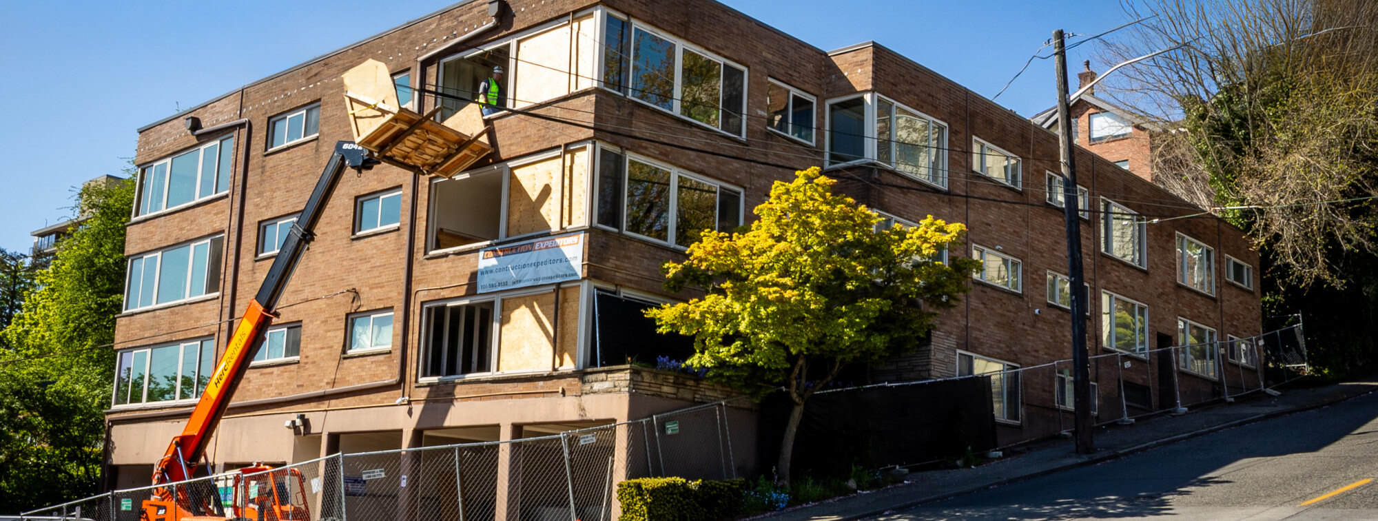 Royal Anne Apartments Seattle full interior renovation by Construction Expeditors in Puyallup, WA