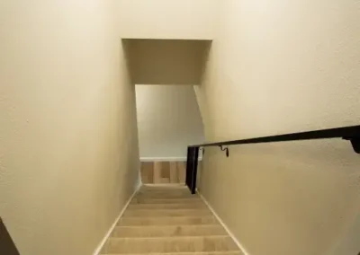 Staircase with a skylight