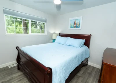 Updated bedroom.